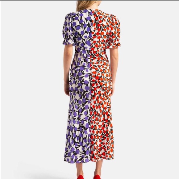 RIXO LONDON
ARIEL TULIP CONTRAST COLOUR DR… - Picture 3 of 14